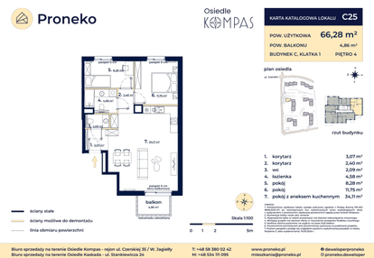 Mieszkanie w inwestycji: Osiedle Kompas