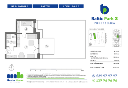 Mieszkanie w inwestycji: Baltic Park 2 Pogorzelica bud. 1 i 2