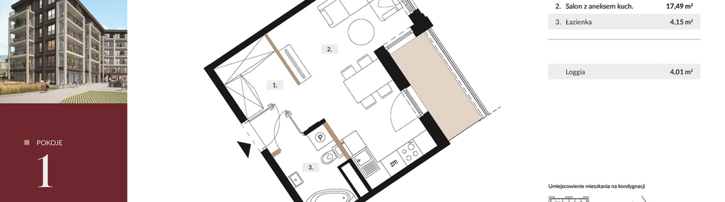 Mieszkanie w inwestycji: Krakowska Rogatka