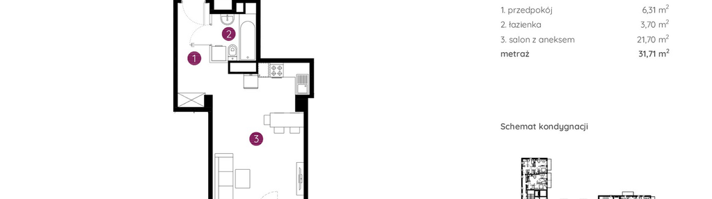 Mieszkanie w inwestycji: Murapol Urcity