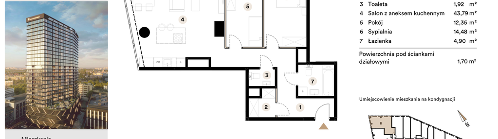 Mieszkanie w inwestycji: O27 Apartamenty Opolska