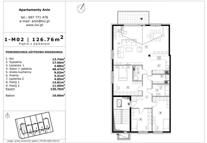 Mieszkanie w inwestycji: Apartamenty Anin