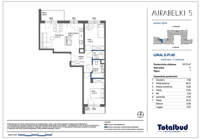 Mieszkanie w inwestycji: Mirabelki 5