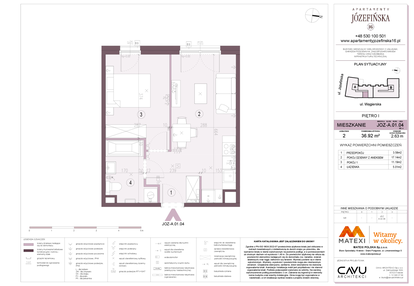 Mieszkanie w inwestycji: Apartamenty Józefińska