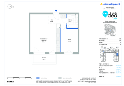 Mieszkanie w inwestycji: Osiedle Idea Orion