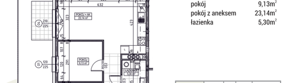 Mieszkanie w inwestycji: Zakątek Flora