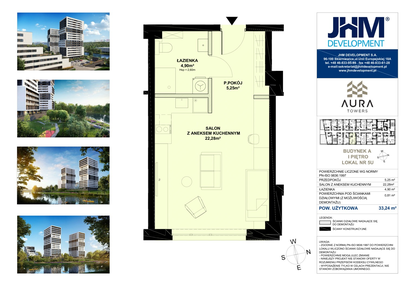 Mieszkanie w inwestycji: Aura Towers
