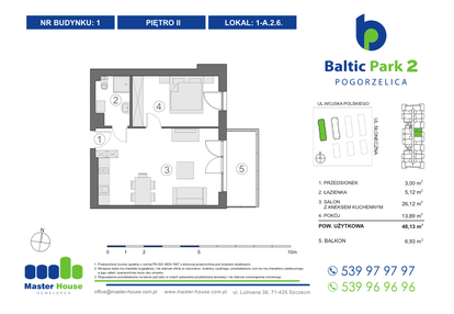 Mieszkanie w inwestycji: Baltic Park 2 Pogorzelica bud. 1 i 2