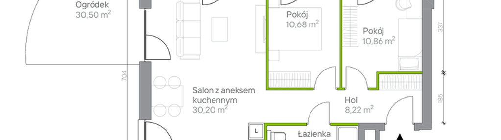 Mieszkanie w inwestycji: Jesionowa Vita