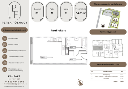 Mieszkanie w inwestycji: Perła Północy etap 2