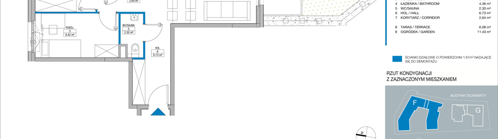 Mieszkanie w inwestycji: Spokojny Mokotów etap II