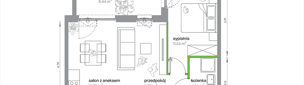 Mieszkanie w inwestycji: Sochaczewska Vita