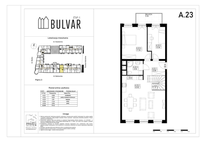 Mieszkanie w inwestycji: Bulvar etap II
