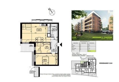 Mieszkanie w inwestycji: Osiedle Centrum