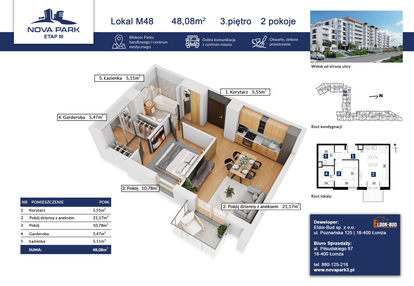 Mieszkanie w inwestycji: Nova Park etap III