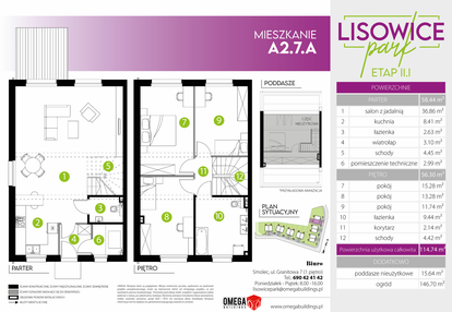 Dom w inwestycji: Lisowice Park Etap II