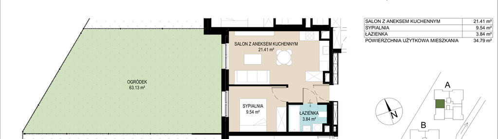 Mieszkanie w inwestycji: Wzgórze Gustawa