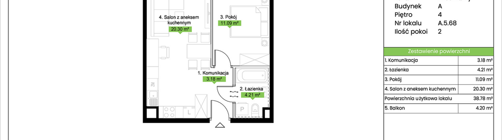 Mieszkanie w inwestycji: JA_SIELSKA V