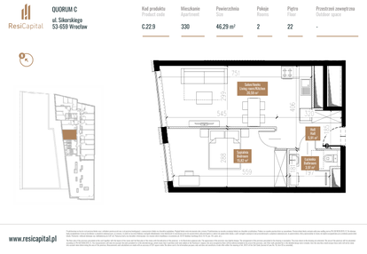 Mieszkanie w inwestycji: Quorum Apartments