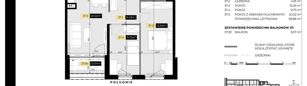 Mieszkanie w inwestycji: Tarasy Śląskie