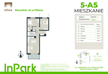 Mieszkanie w inwestycji: InPark