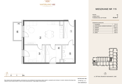 Mieszkanie w inwestycji: Waterlane Vibe