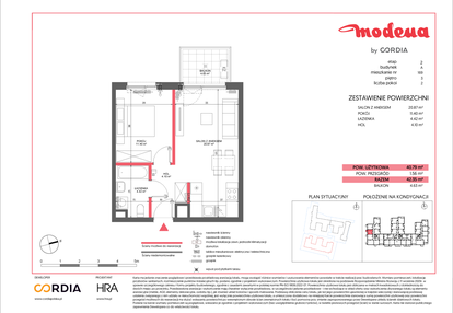 Mieszkanie w inwestycji: Modena II