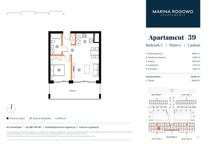 Mieszkanie w inwestycji: Apartamenty Marina Rogowo