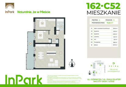 Mieszkanie w inwestycji: InPark