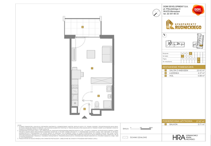 Mieszkanie w inwestycji: Apartamenty Rudnickiego