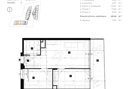 Mieszkanie w inwestycji: Cisha Apartamenty Dziwnów