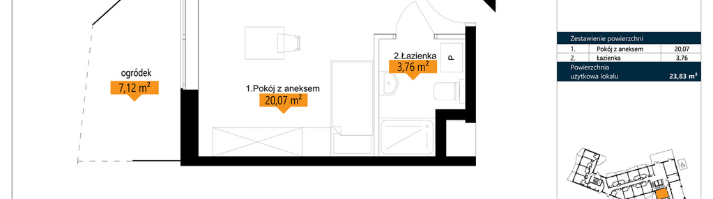 Mieszkanie w inwestycji: ŁACINA SPOT