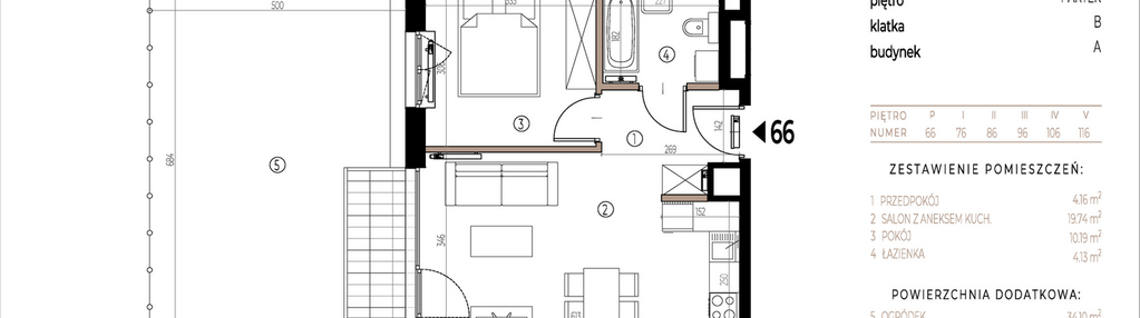 Mieszkanie w inwestycji: Ustronna