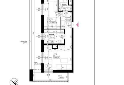 Mieszkanie w inwestycji: Malta Wołkowyska etap III