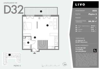 Mieszkanie w inwestycji: Livo