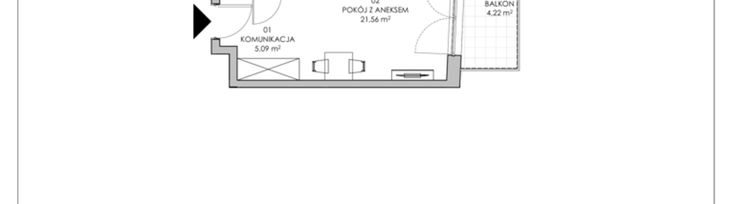 Mieszkanie w inwestycji: Skwer Harmonia II