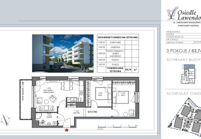Mieszkanie w inwestycji: Osiedle Lawendowe