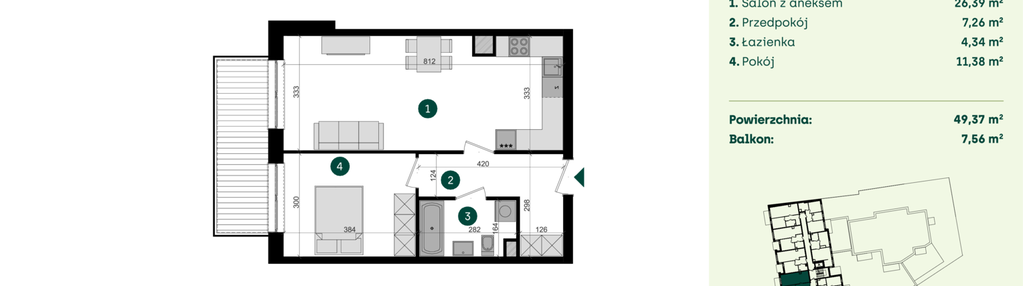 Mieszkanie w inwestycji: Pogonowskiego 52