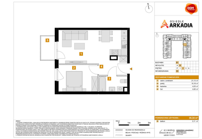 Mieszkanie w inwestycji: Osiedle Arkadia etap 2