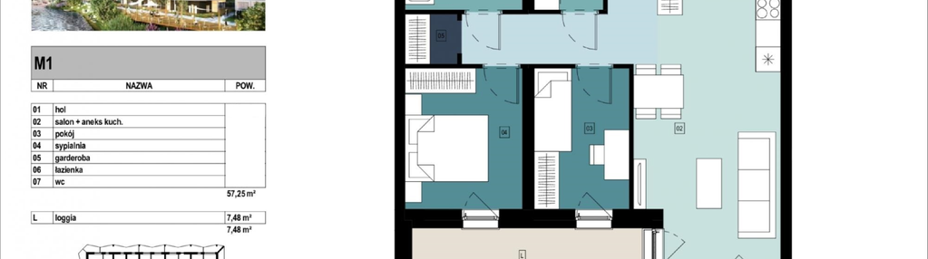 Mieszkanie w inwestycji: Panorama Kwiatkowskiego