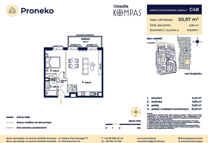 Mieszkanie w inwestycji: Osiedle Kompas