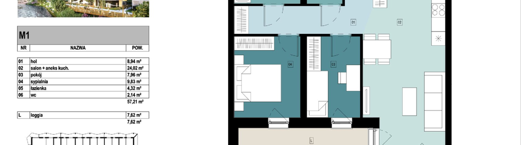 Mieszkanie w inwestycji: Panorama Kwiatkowskiego