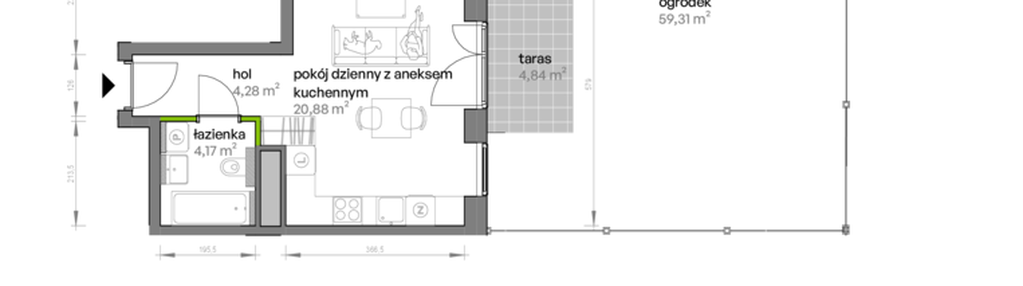 Mieszkanie w inwestycji: Ptasia Vita