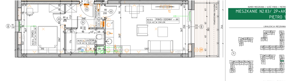 Mieszkanie w inwestycji: Osiedle Narcyzowe etap 2