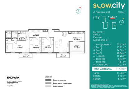 Mieszkanie w inwestycji: Slow City