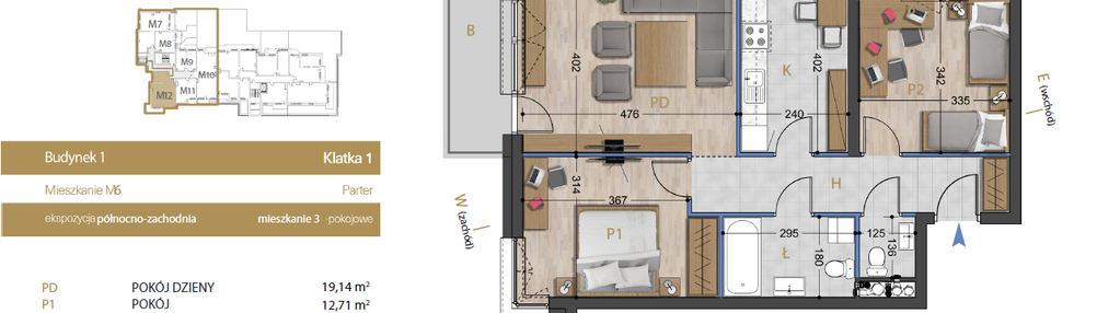 Mieszkanie w inwestycji: Osiedle Dakar Karolina