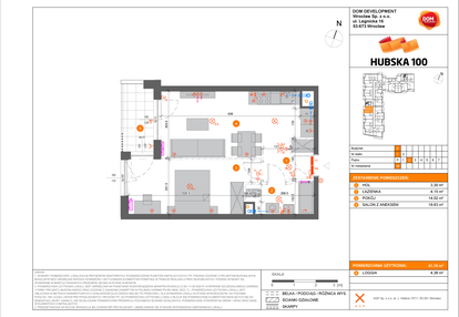 Mieszkanie w inwestycji: Hubska 100 etap 2