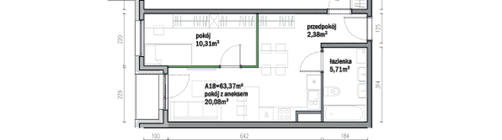 Mieszkanie w inwestycji: Traugutta Vita