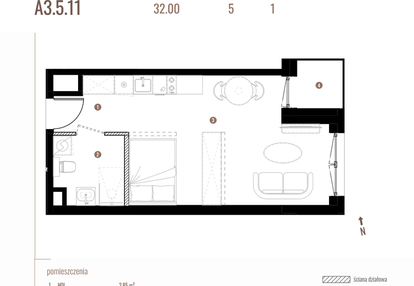 Mieszkanie w inwestycji: Belg Apartamenty etap II
