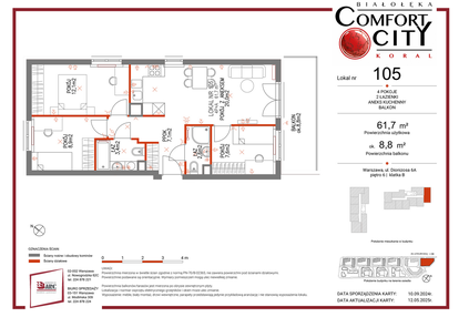 Mieszkanie w inwestycji: Comfort City Koral